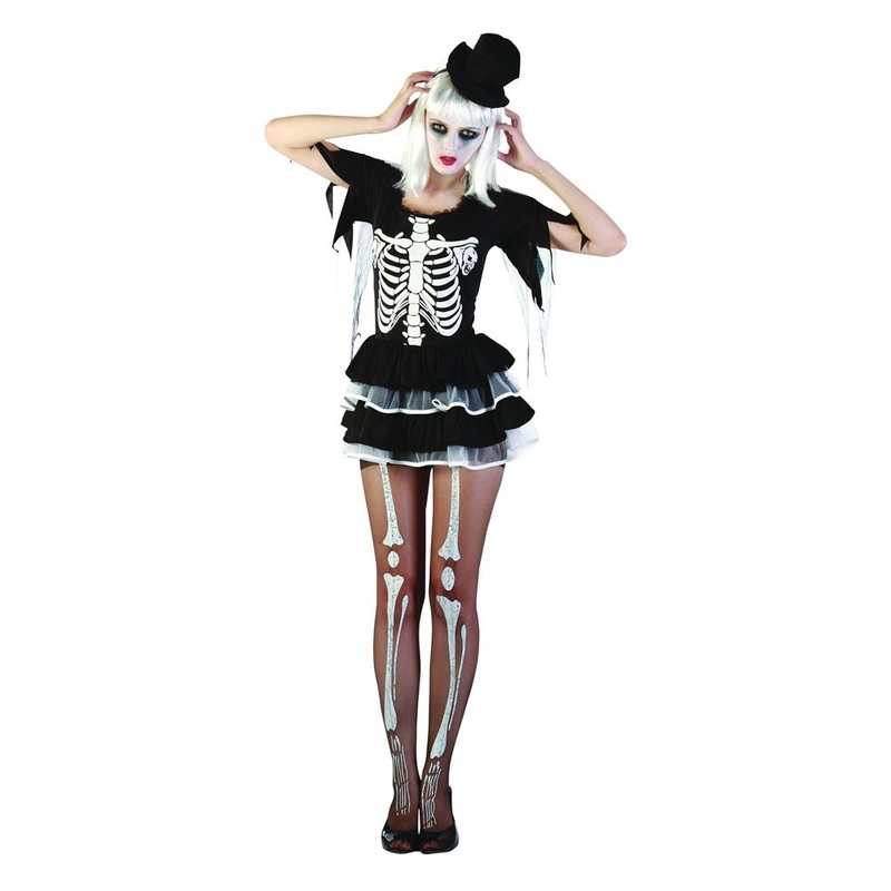 Bone Lady Halloween Costume