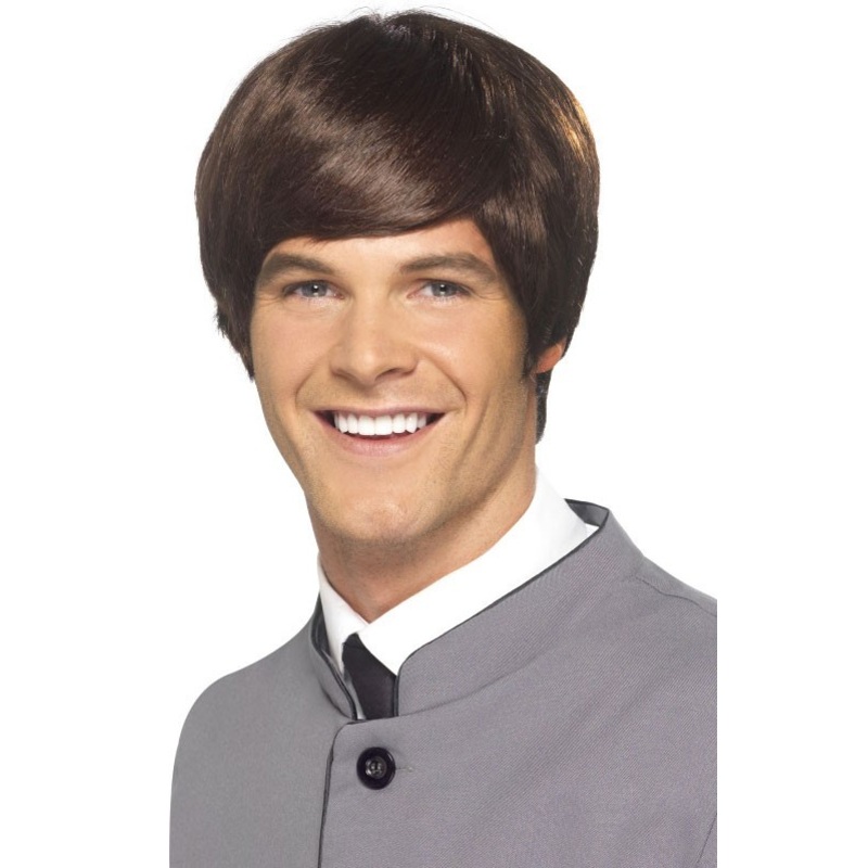 Boyband Bubi wig brown