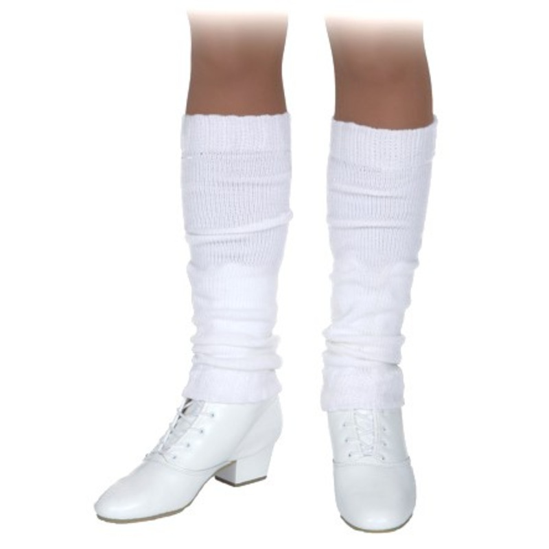 Classic leg warmers White Mailine