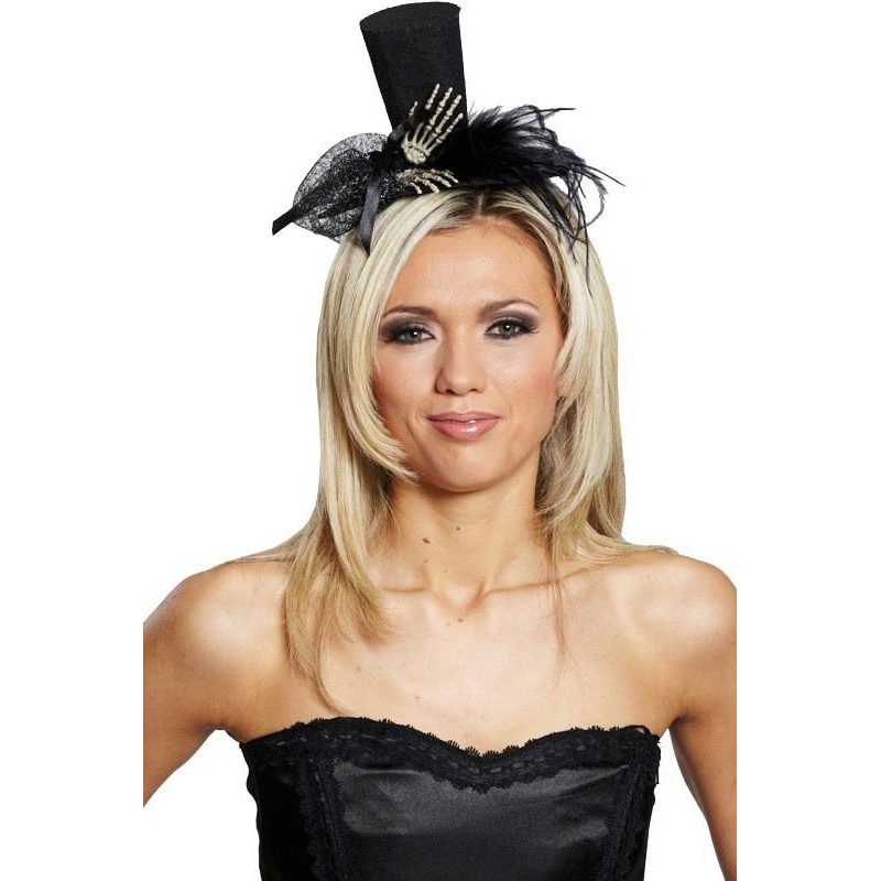 Cylinder fascinator hair hoop