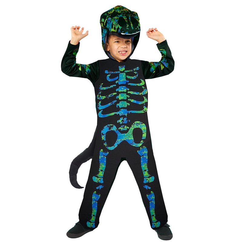 Dino skeleton children's costume