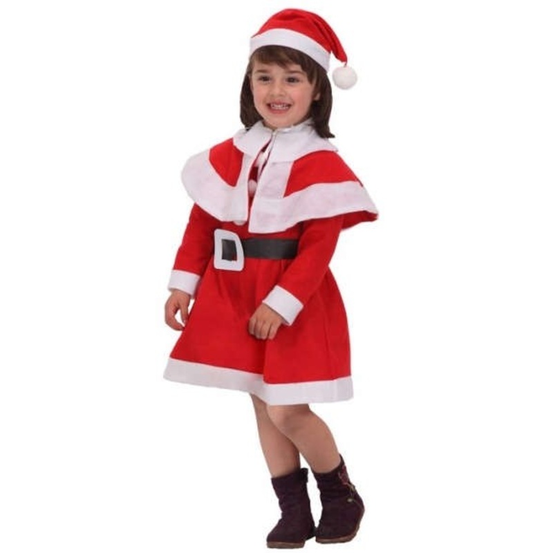 Little Miss Santa child costume