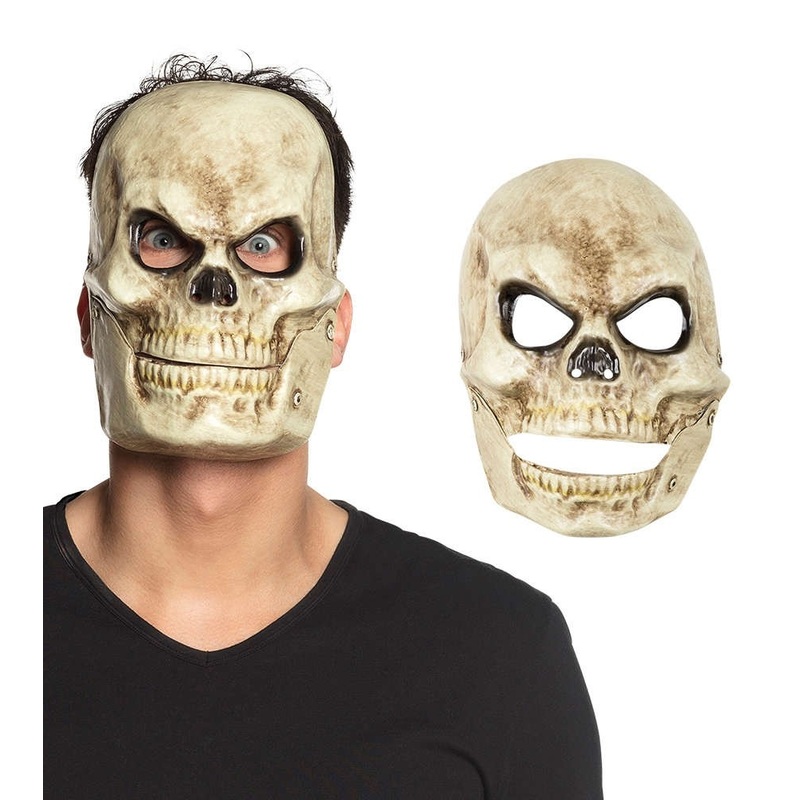Movable skull mask