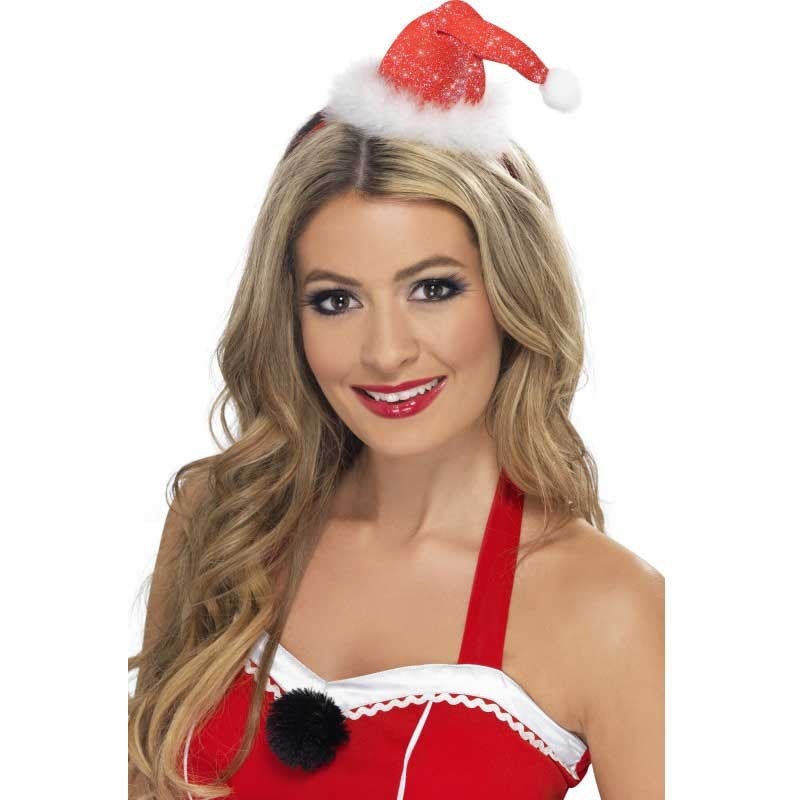 Mrs Claus Mini Hat Headband