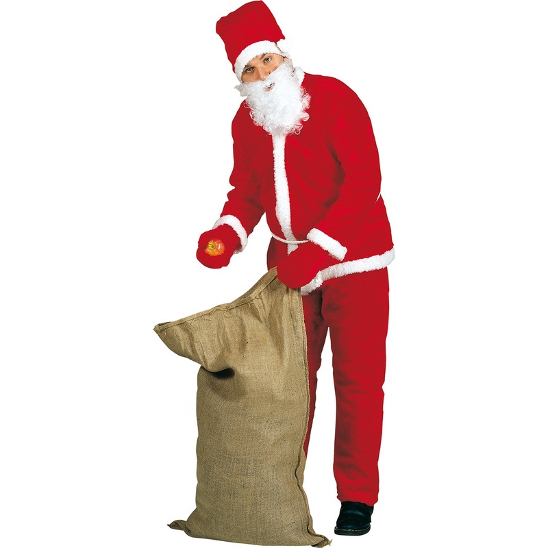 Plush Santa Claus costume