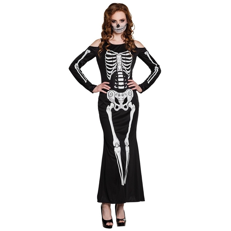 Skeleton mermaid dress costume