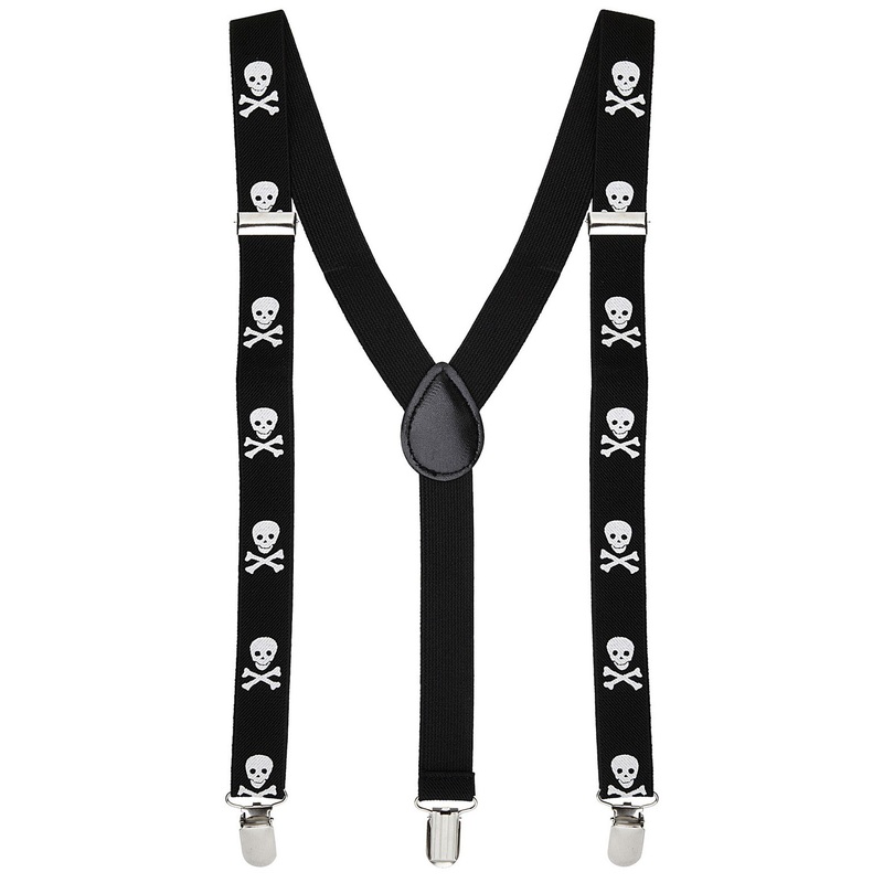 Skull suspenders