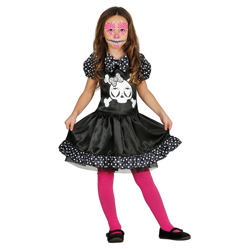 Tara skeleton princess child costume