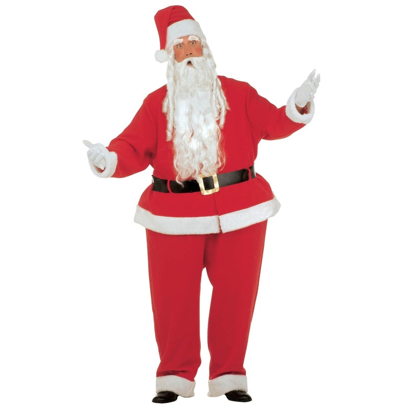 Thick Santa Claus men's costume