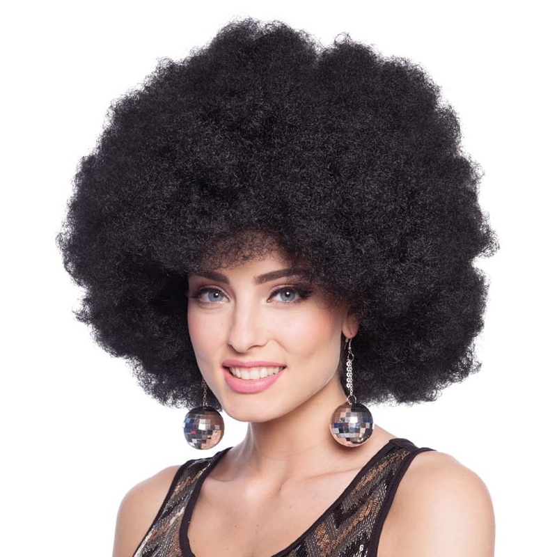 XXL Afro wig in black
