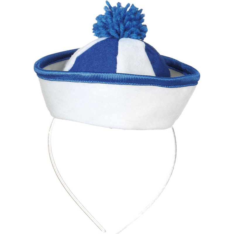 Ahoy sailors mini hat for women