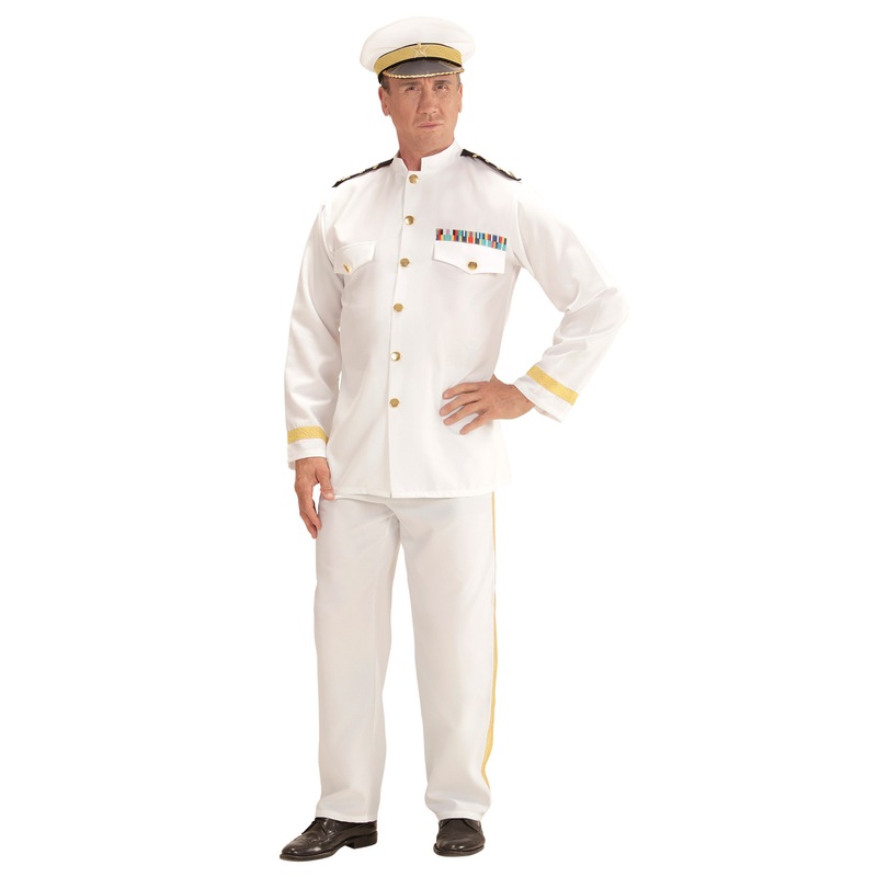 Captain's costume for men XS