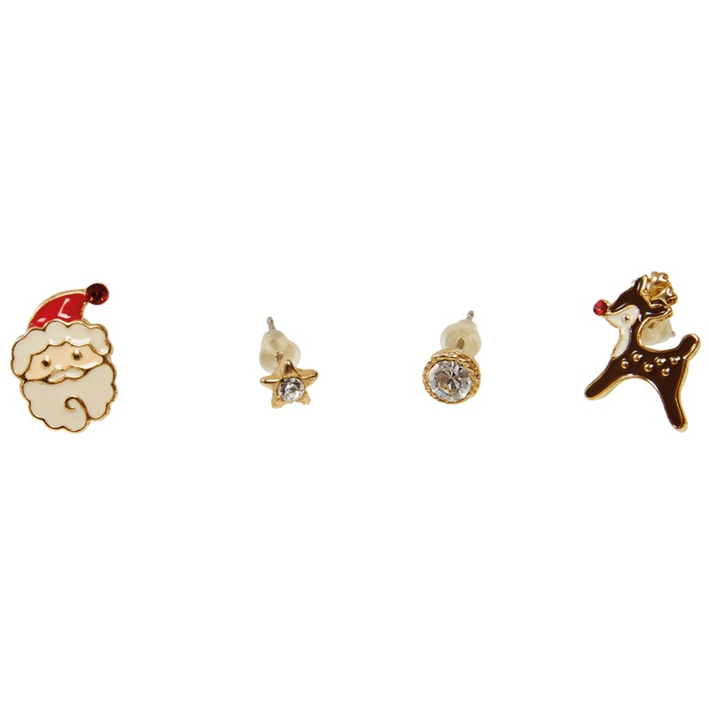 Christmas darlings earring set 4 pieces