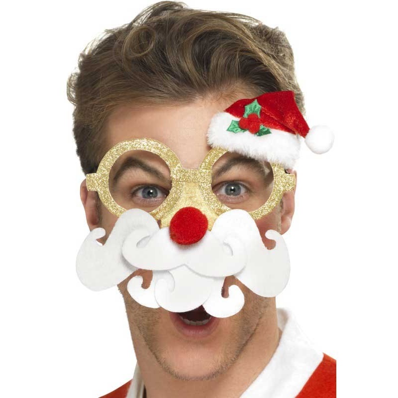 Crazy Christmas glasses
