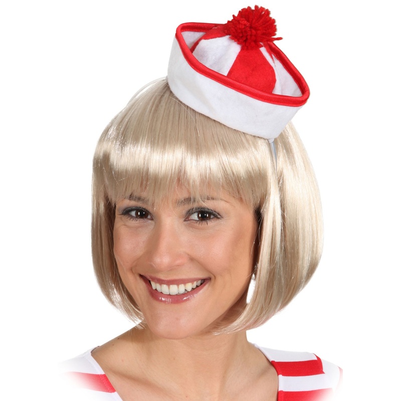 Headband with mini sailor hat