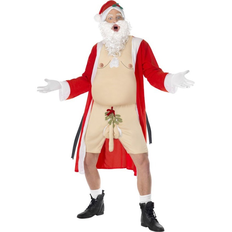 Naked Santa Claus costume
