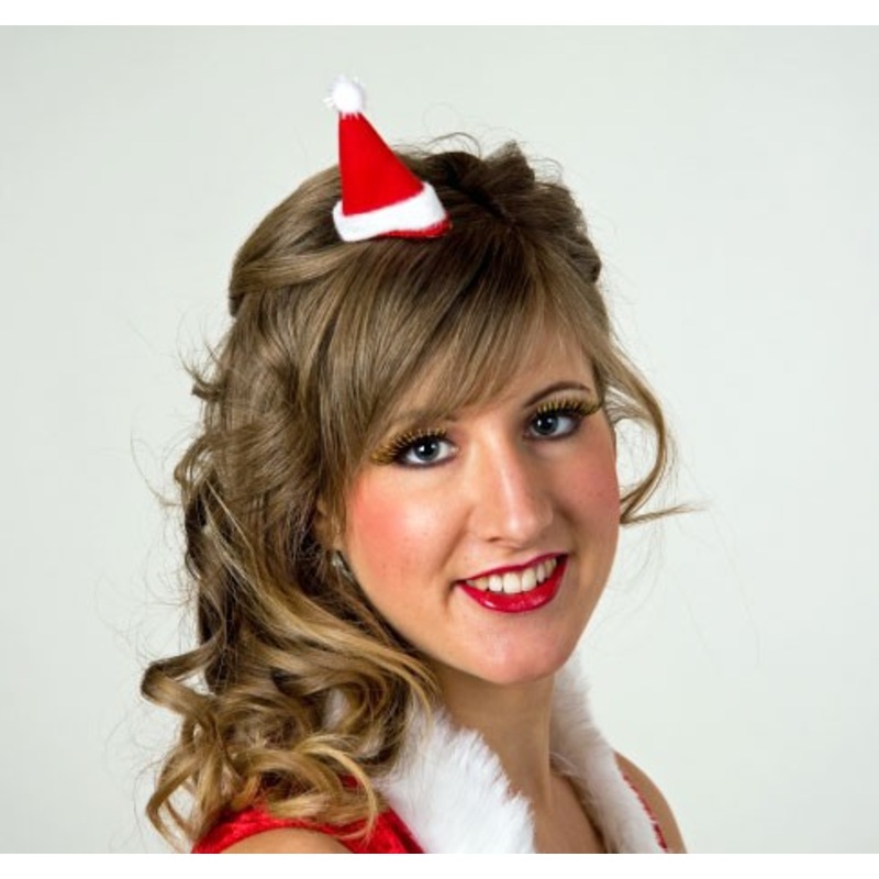 Red mini Christmas pointed hat
