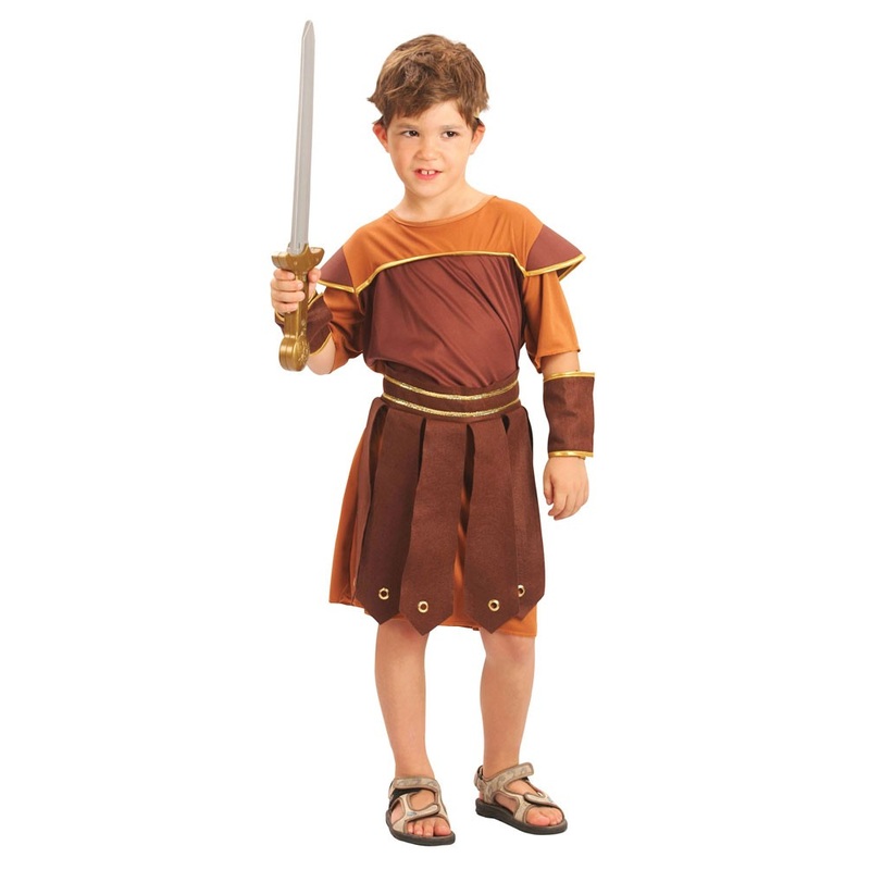 Roman gladiator child costume S