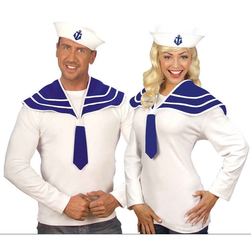 Sailor collar & sailor hat set