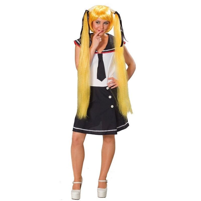 Sailor Space ladies wig yellow