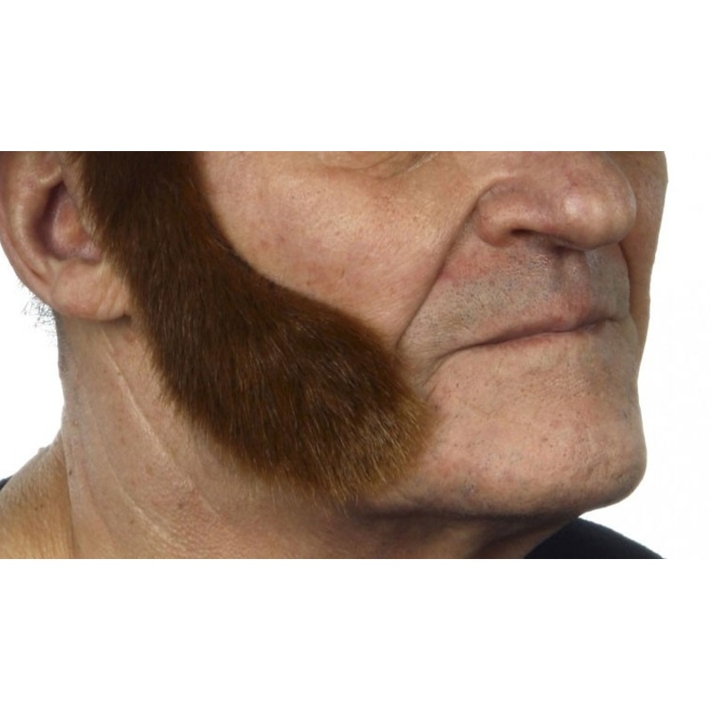 Sideburns Hubertus Braun