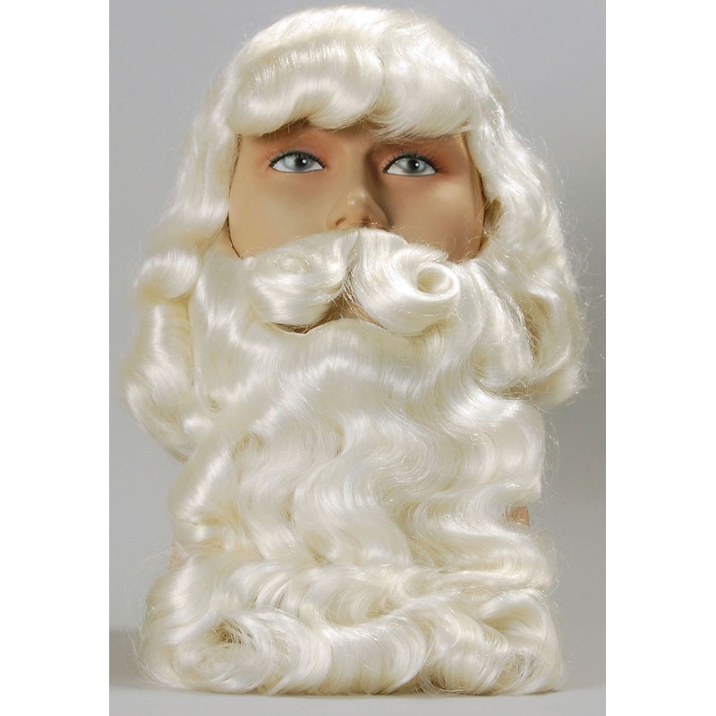 White Santa Claus wig