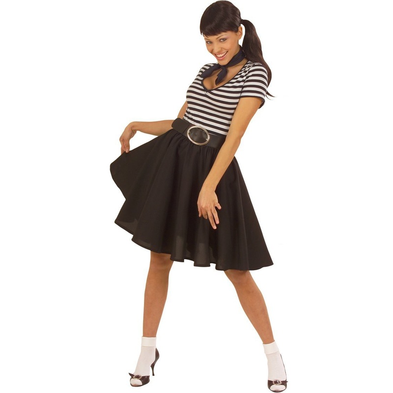 Black 50s swing rock