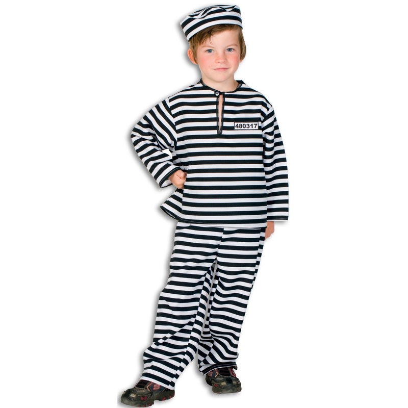 Little convict child costume 104