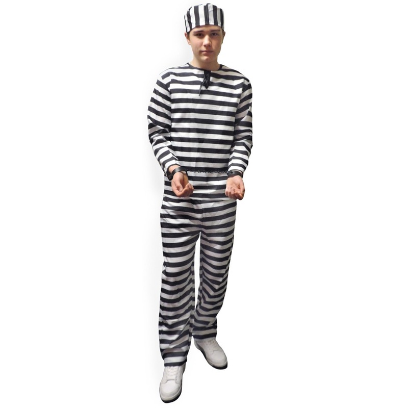 Prisoner Derrell men's costume 48