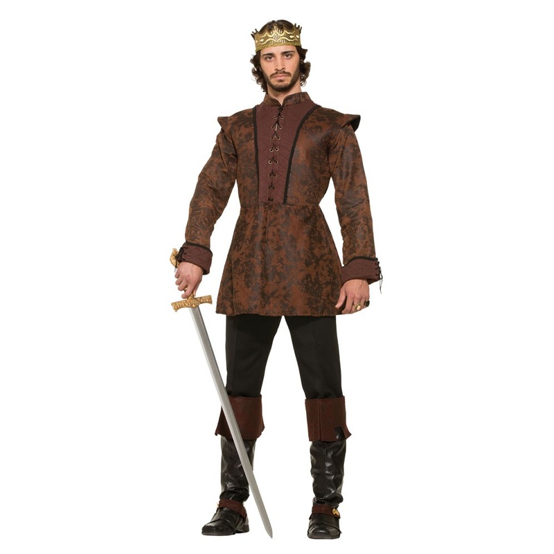 Proud king's costume