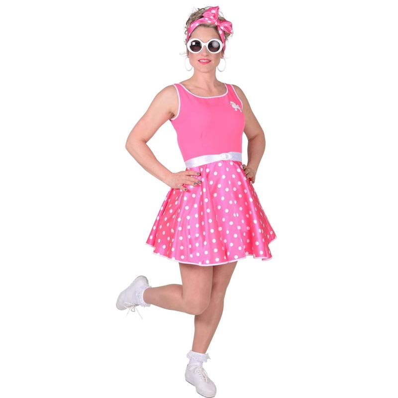 Rock'n Roll ladies costume pink XS