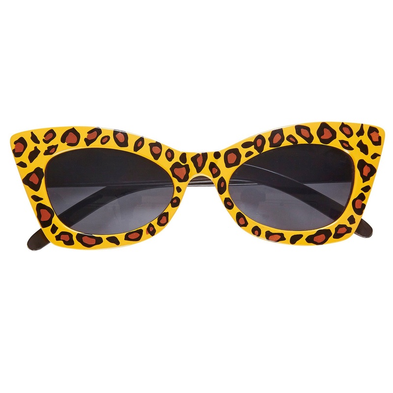 Rockabilly glasses leopard look