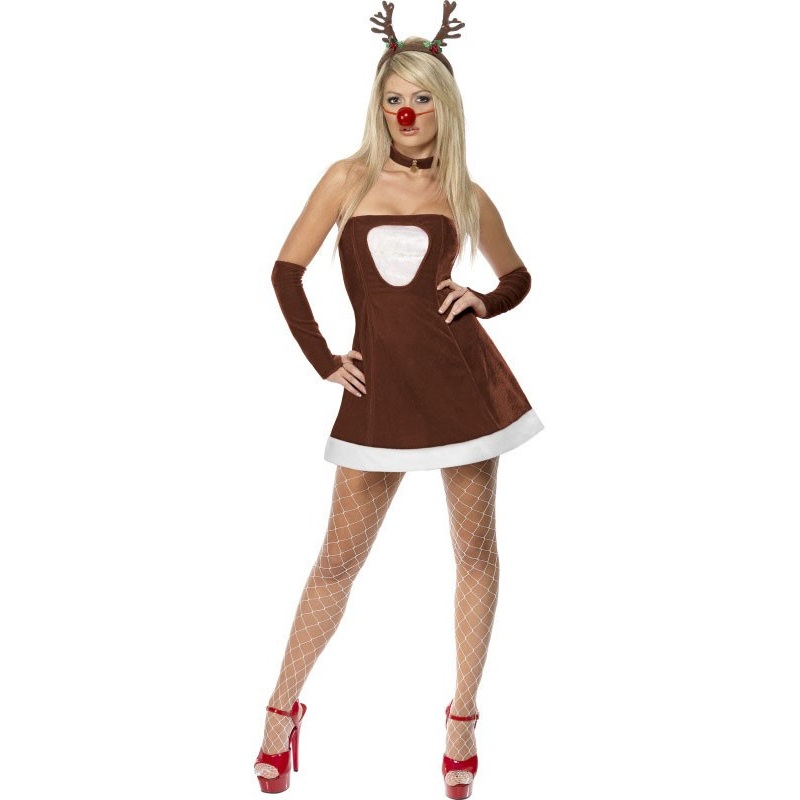 Sexy reindeer costume deluxe S