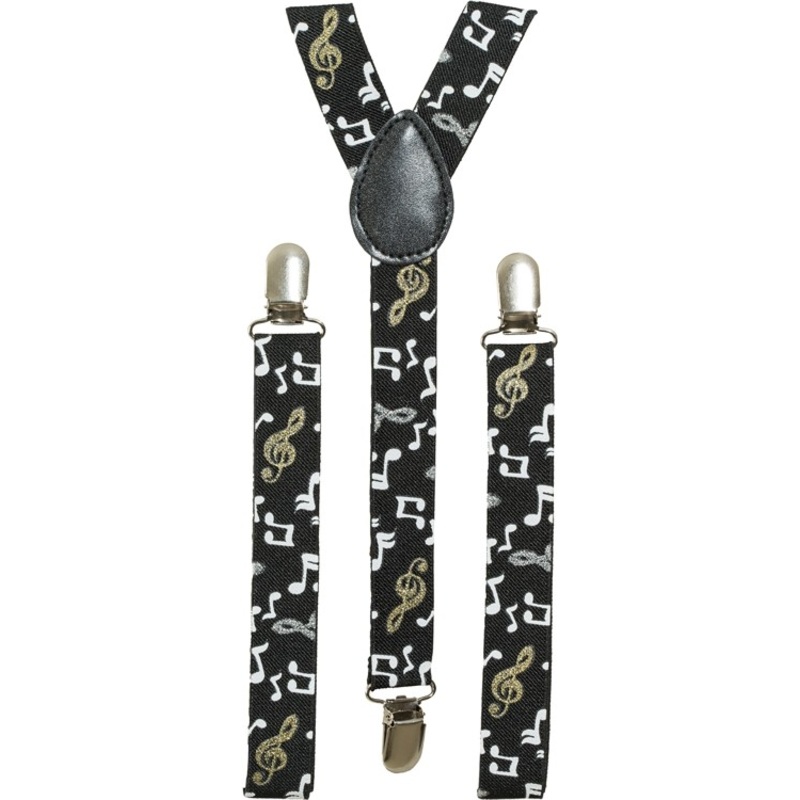 Sheet music suspenders