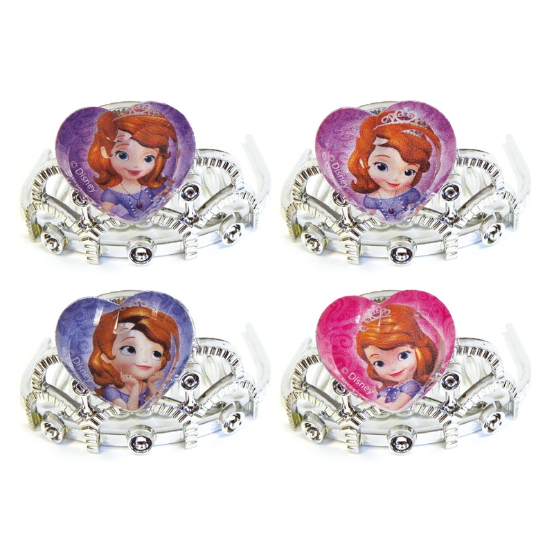 Sofia The First Tiara Set of 4