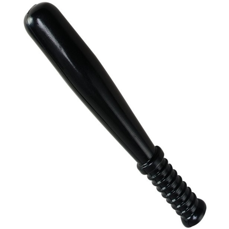 Black police stick 35cm