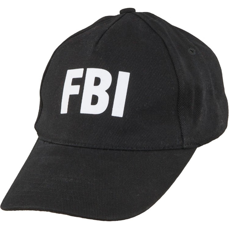 FBI agent cap hat