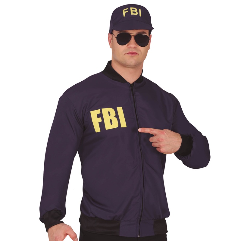 FBI costume set 2 pieces for men