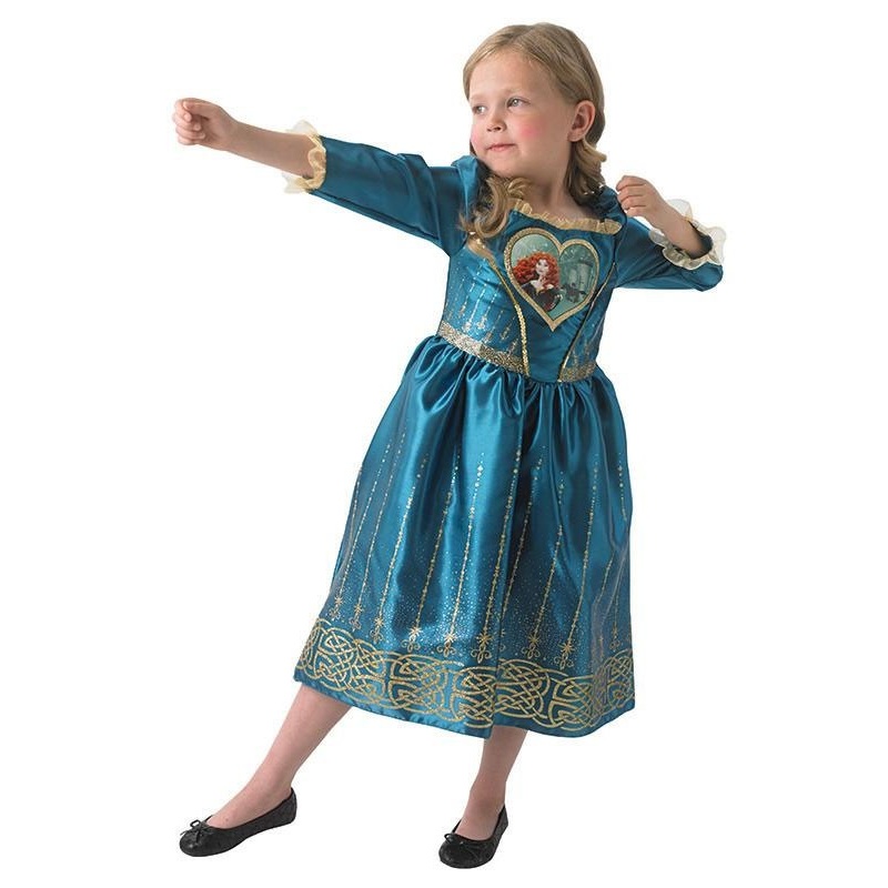 Glitter Merida kids costume S