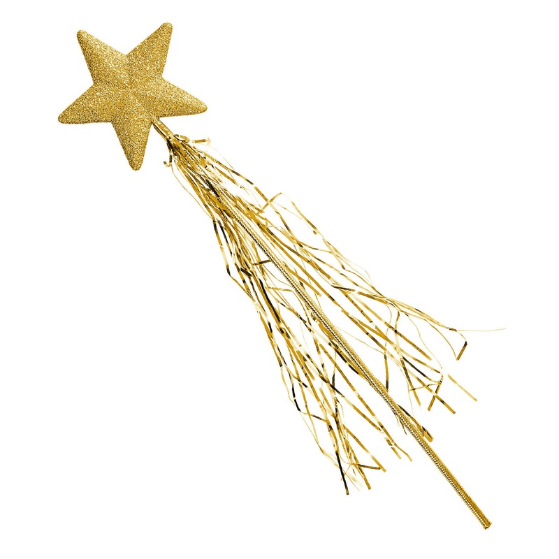 Glitter star wand 46cm