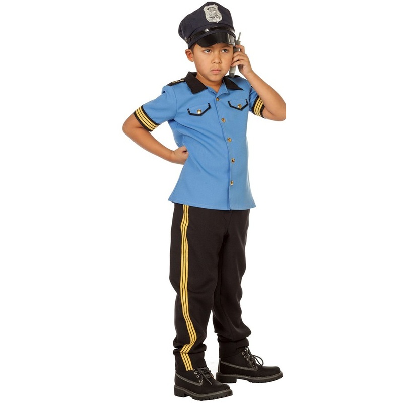 Junior police officer child costume 116