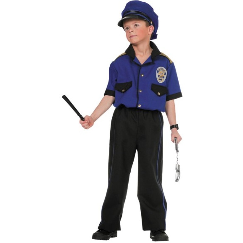 Police boy child costume 116