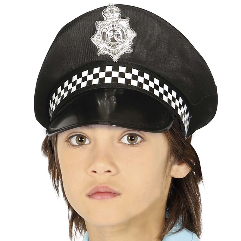 Police hat for children black