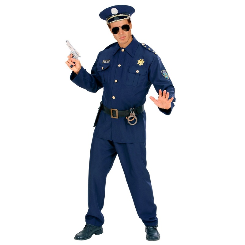 Police officer patrolling costume S