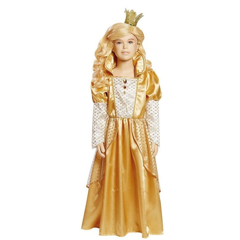 Princess Gerda Gold Child Costume 104
