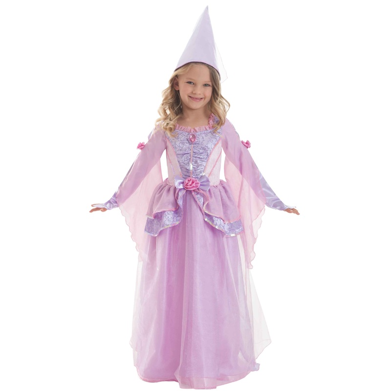 Romantic princess dress pink-violet