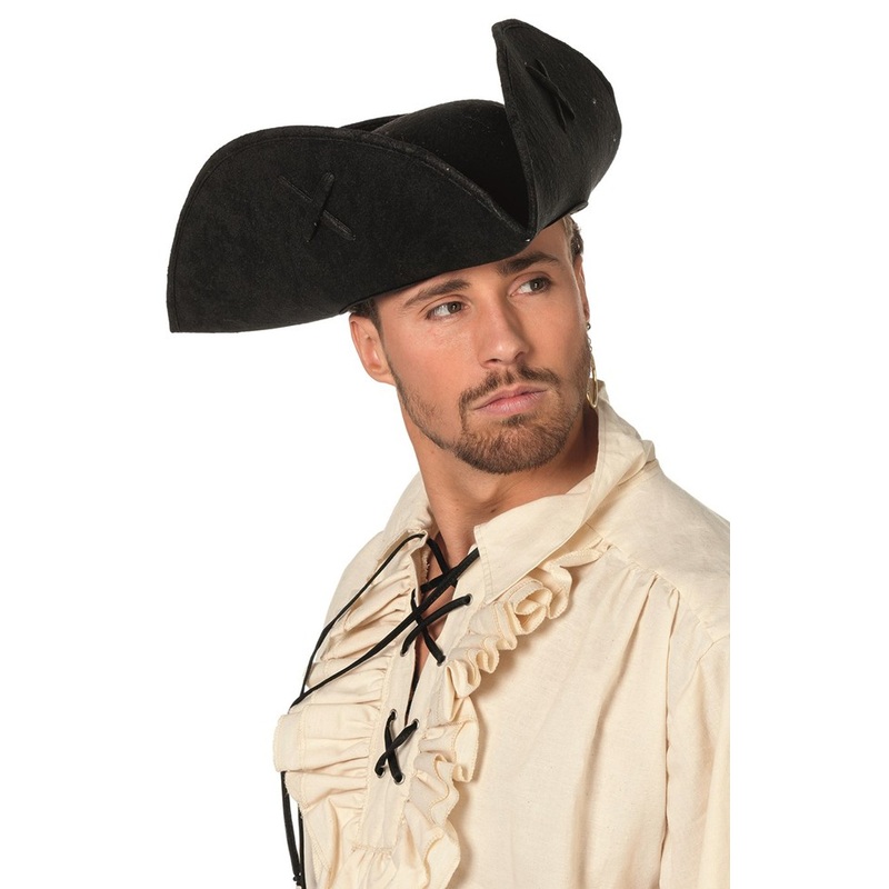 Black Captain Jonny pirate hat