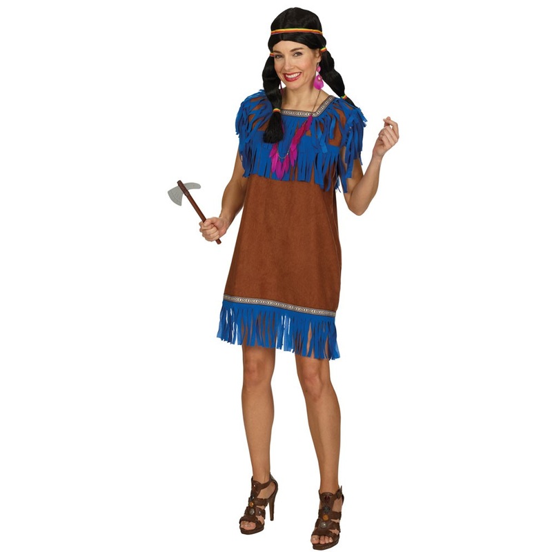 Blue Indian woman dress 36-38