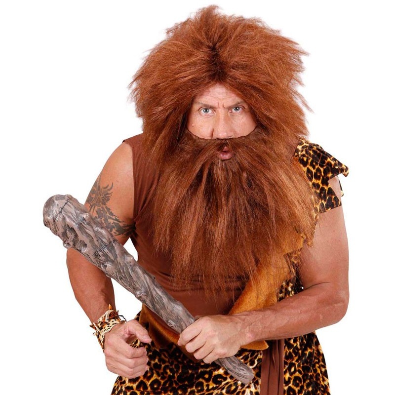 Caveman men's wig
