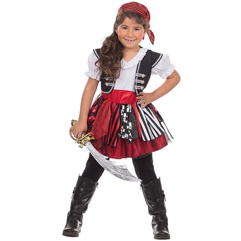 Mini pirate Jessy child costume 116